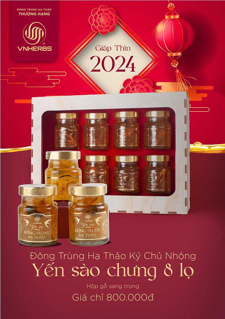 Yến Sào chưng 8 lọ